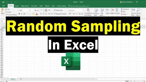 Create Random Sample in Excel