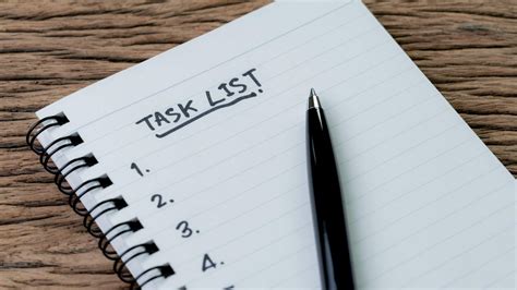 Create Task List