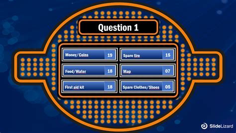 Create Your Own Family Feud Template Powerpoint Slides