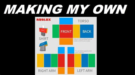 Create Your Own Roblox Shirt Templates