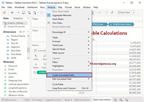 Creating a Calculated Field in a Pivot Table