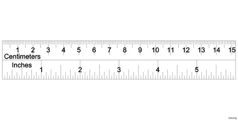 Creating a Printable Centimeter Ruler