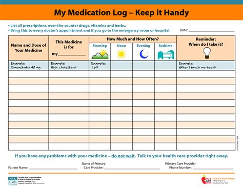 Creating a Daily Medication Schedule Template in Excel