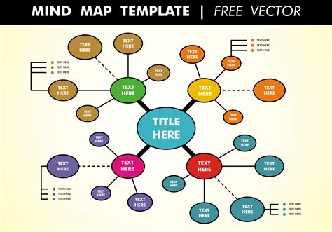 Creating a Mind Map with Big Tabs 8 Template