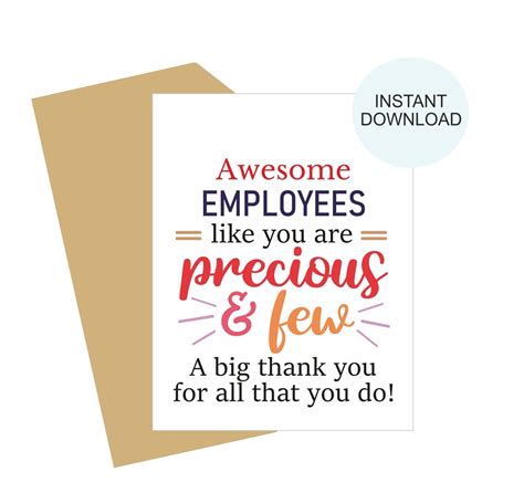 Creative Appreciation Card Template