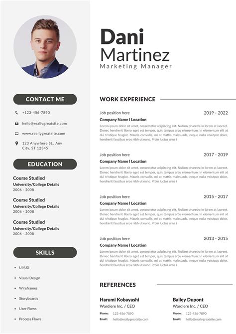 Creative CV Template