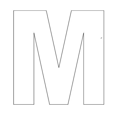 Creative Ideas for Free Letter M Templates