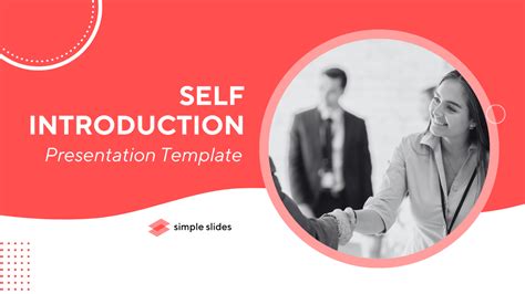 Creative Self Introduction PowerPoint Template