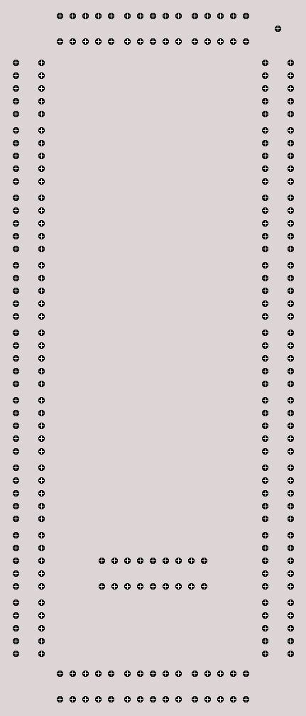 Cribbage Board Template 1