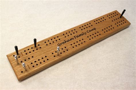 Cribbage Board Template 2