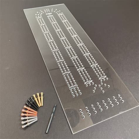 Cribbage Board Template 3