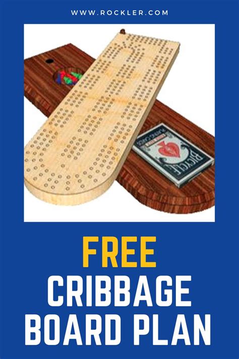 Cribbage Board Template 4