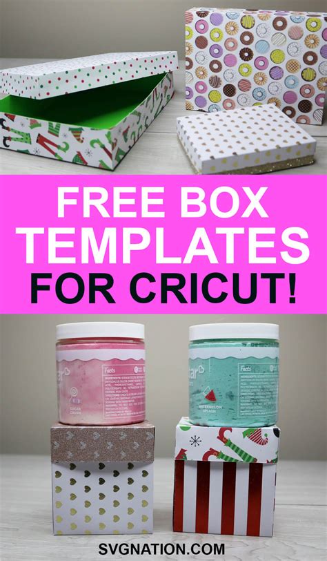 Cricut Box Template Assembly