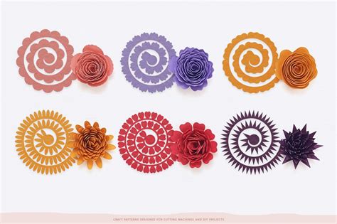 Cricut Flower Templates