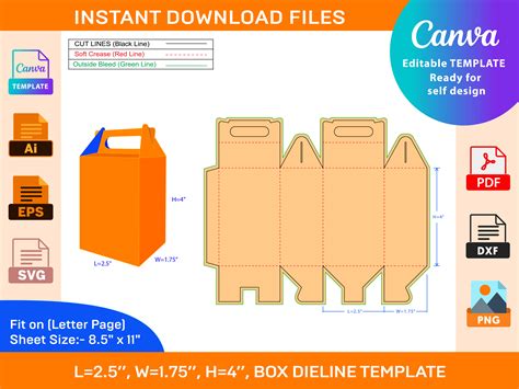 Cricut Gable Box Template Designs 2