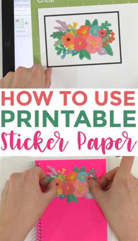 Cricut Printable Clear Sticker Paper