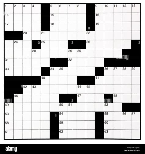 Crossword Puzzle Grid Patterns