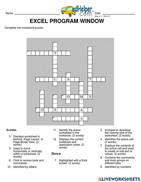 Crosswords in Excel Conclusion 9