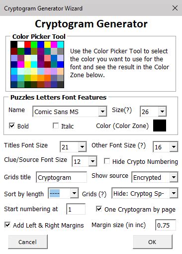 Cryptogram Software and Tools Image