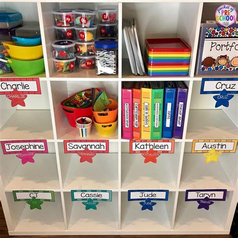 Cubby Name Tags Example