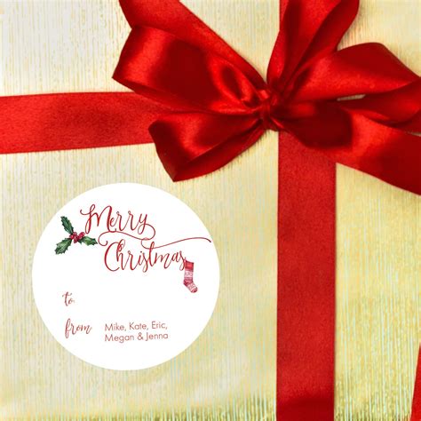 Custom Gift Labels Designs