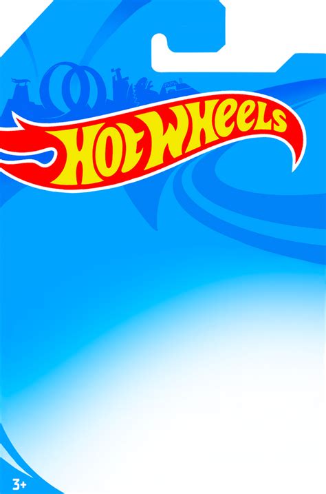 Custom Hot Wheels Package Template 10