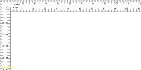 Custom Printable Ruler Template