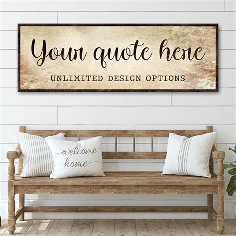 Custom Quote Sign