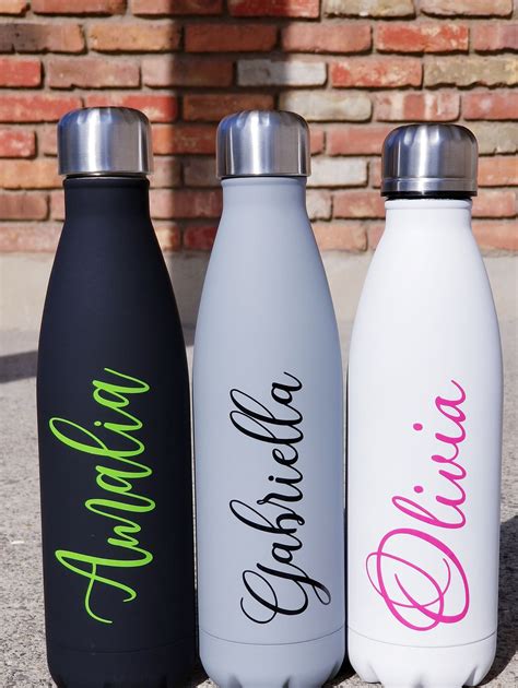 Custom Water Bottle Decals