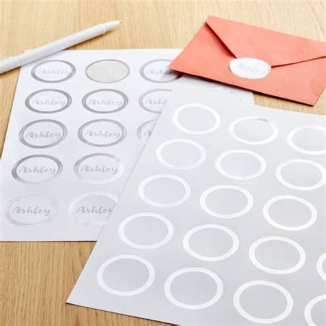 Customizable Recollection Label Stickers Template Design