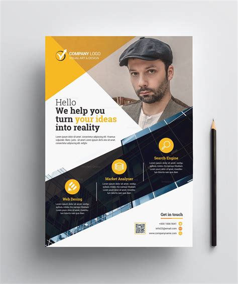 Customizable Word Business Flyer Template Designs Image 5