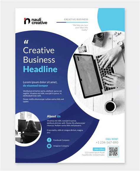 Customizable Word Business Flyer Template Designs Image 9