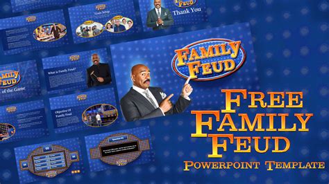 Customize Family Feud PowerPoint Template