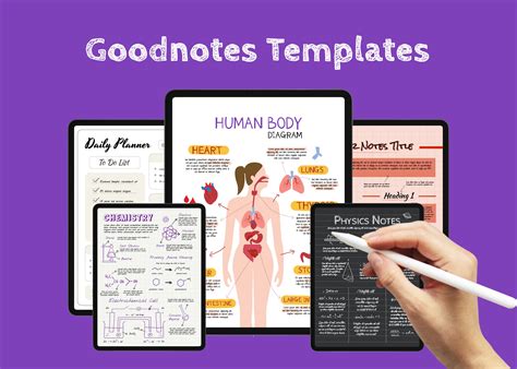 Customize Goodnotes Template