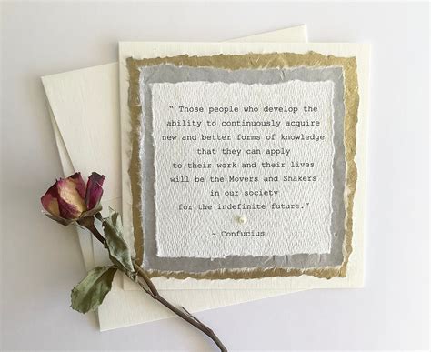 Customized quote card