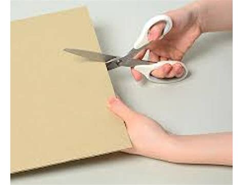 Cutting Cardboard Pieces