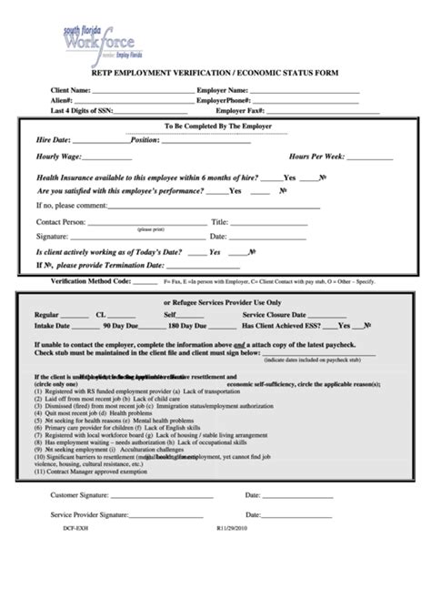 DCF Verification Process