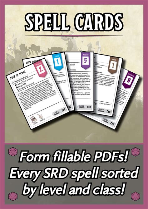 D&D Spell Card 10