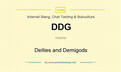 DDG Internet Slang