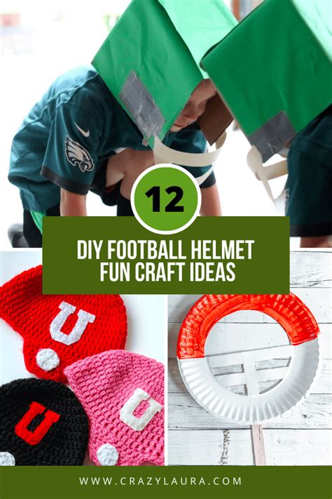 DIY Football Helmet Crafts for Parties and Events