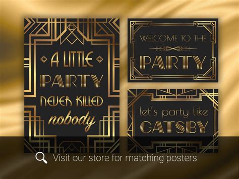 DIY Great Gatsby Invitations