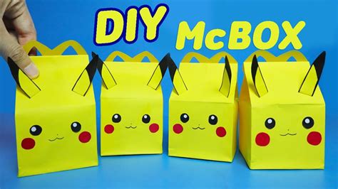 DIY Happy Meal Box Ideas