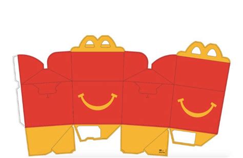 Happy Meal Box Template DIY