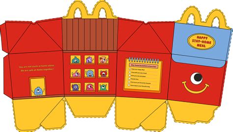 DIY Happy Meal Box Templates