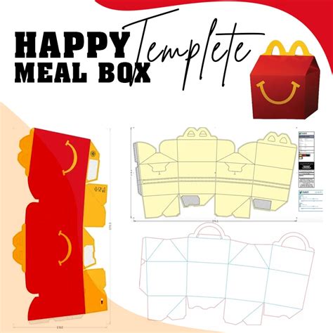 DIY Happy Meal Box Templates