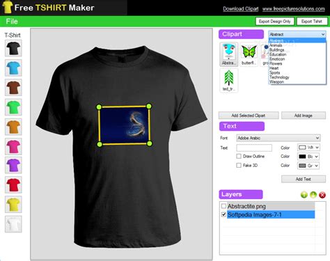 DIY Shirt Design Software