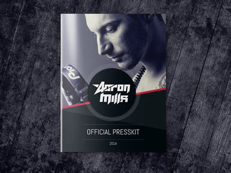 DJ Press Kit Template Design