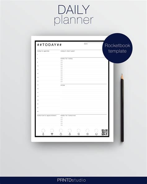 Daily Planner Template