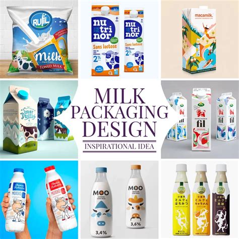 Dairy Products Packaging Photos