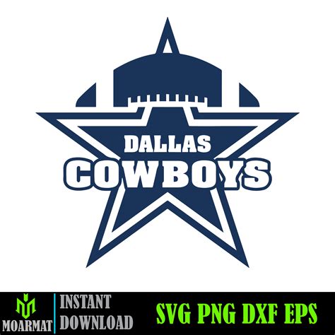 Dallas Cowboys SVG file for Cricut